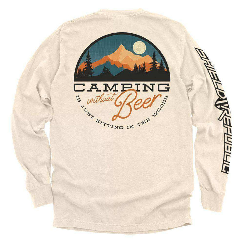 Load image into Gallery viewer, Camping Without Beer is Just Sitting in the Woods - Skoutley Outdoors LLC
