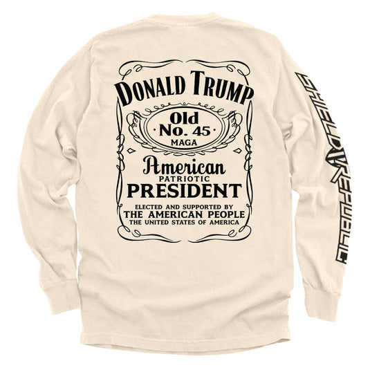 Donald Trump Old No. 45 Label