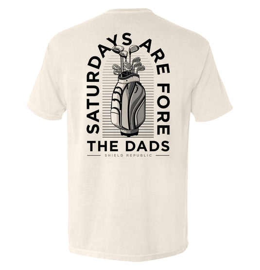 Saturdays Are For The Dads Golf Grey