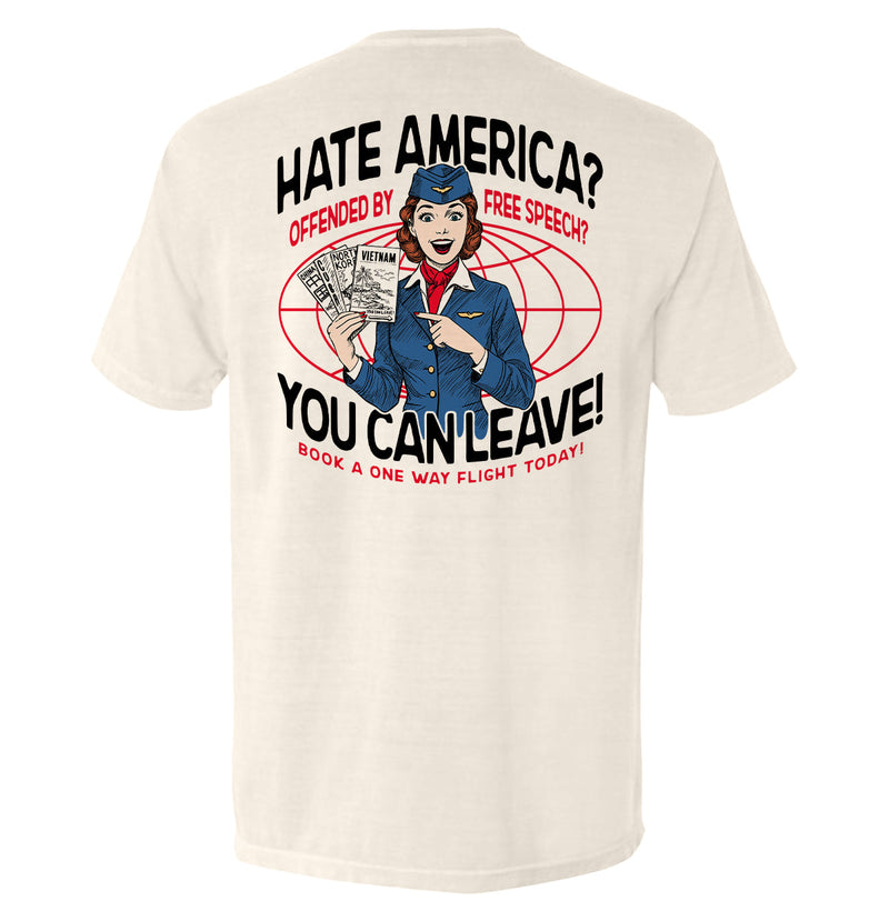 Load image into Gallery viewer, Hate America Offended By Free Speech You can Leave
