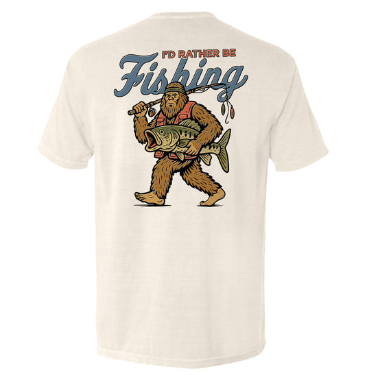 I'd Rather Be Fishing Bigfoot