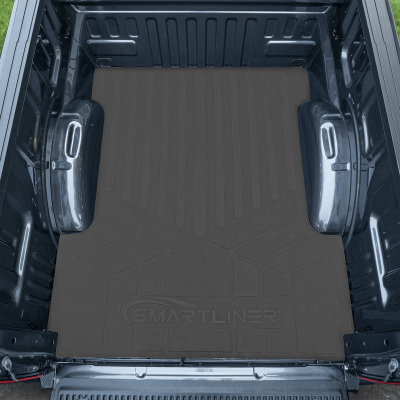Load image into Gallery viewer, SmartCoverage™ Floor Liners For 2015-2026 Ford F-150 (1st Row Bucket) &amp; OEM 2nd Row Under Seat Storage (Vinyl)
