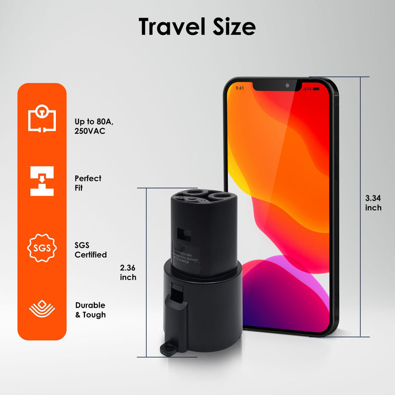 Load image into Gallery viewer, Rexing J1772 to Tesla Charging Adapter
