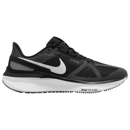 Women's Nike Structure 25, Black/White-Dark Smoke Grey, 7 D Wide - Skoutley Outdoors LLC