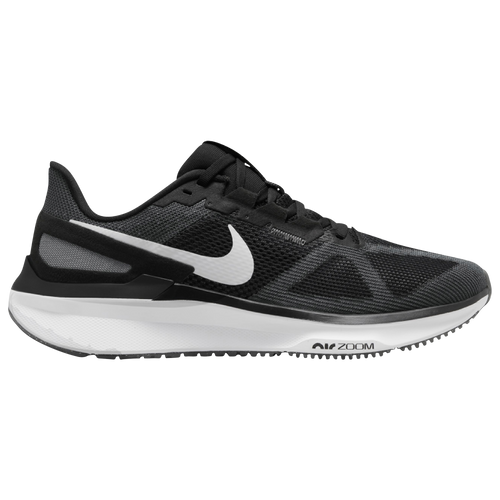 Women's Nike Structure 25, Black/White-Dark Smoke Grey, 7 D Wide - Skoutley Outdoors LLC