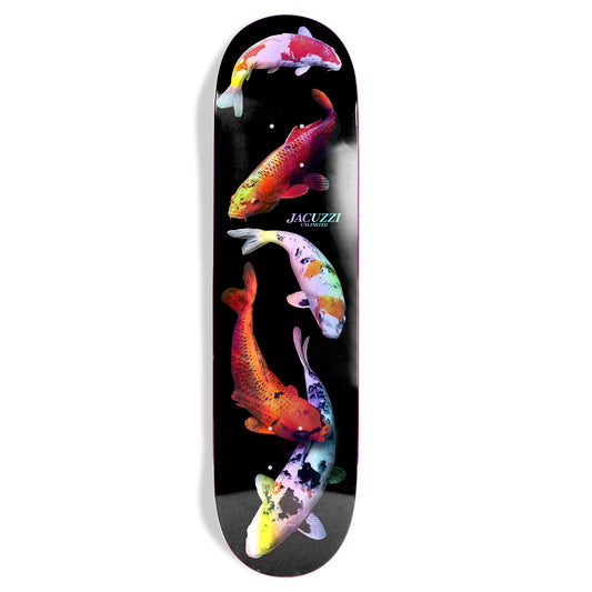 Jacuzzi 500 Years Skateboard Deck - 8.5″ Black/Holographic