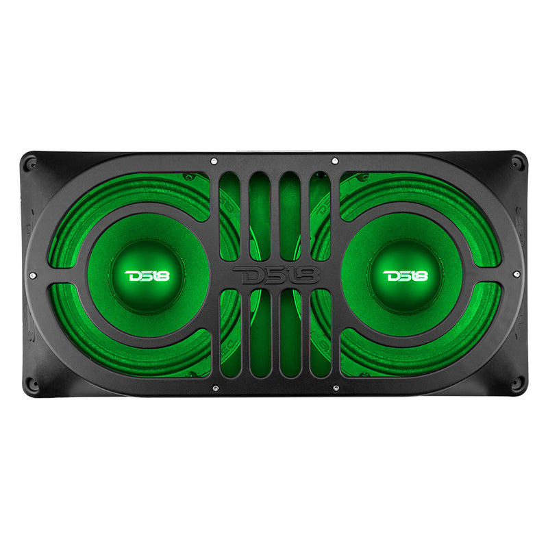 Load image into Gallery viewer, Jeep TJ,JK/JKU,JL/JLU Tailgate Subwoofer Enclosure for 2 X 10&quot;
