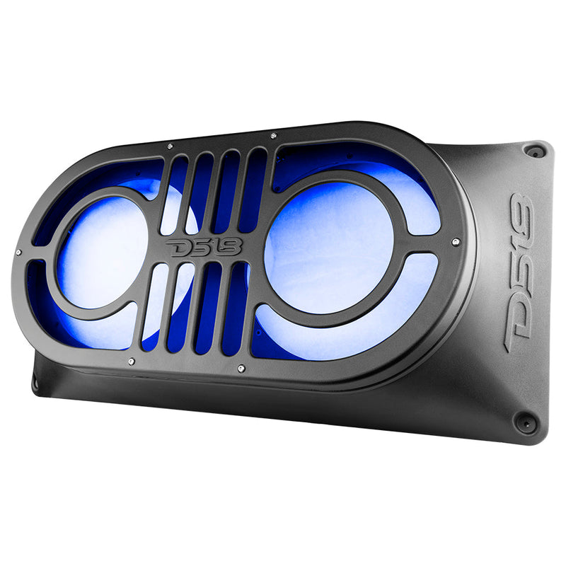 Load image into Gallery viewer, Jeep TJ,JK/JKU,JL/JLU Tailgate Subwoofer Enclosure for 2 X 10&quot;
