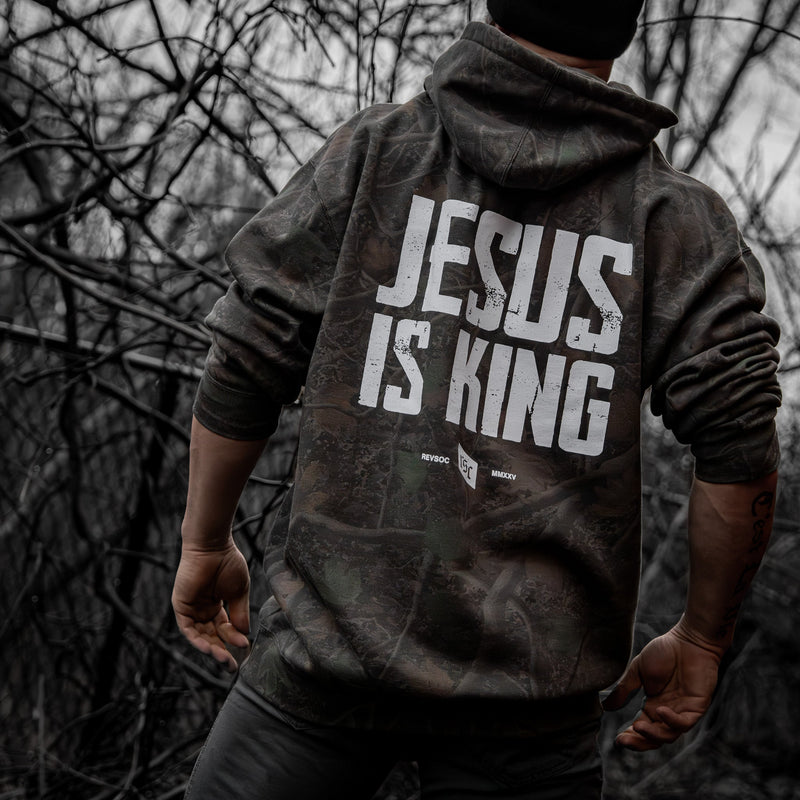 Load image into Gallery viewer, Jesus Is King Heavyweight Hoodie
