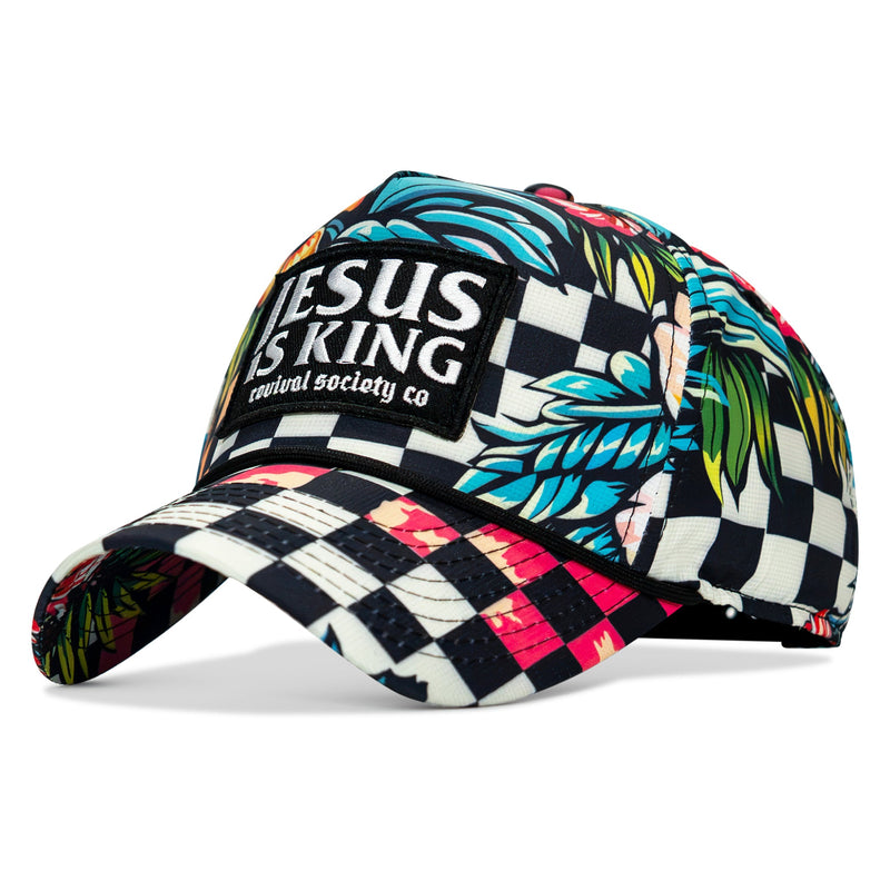 Load image into Gallery viewer, Jesus Is King Patch Weekender Snapback
