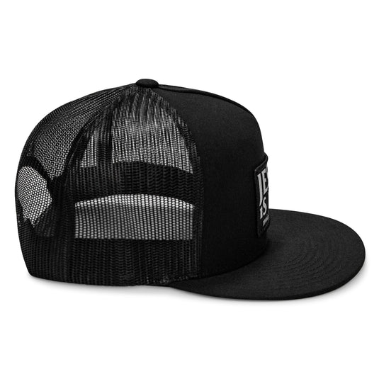 Jesus Is King Patch Flatbill Hat