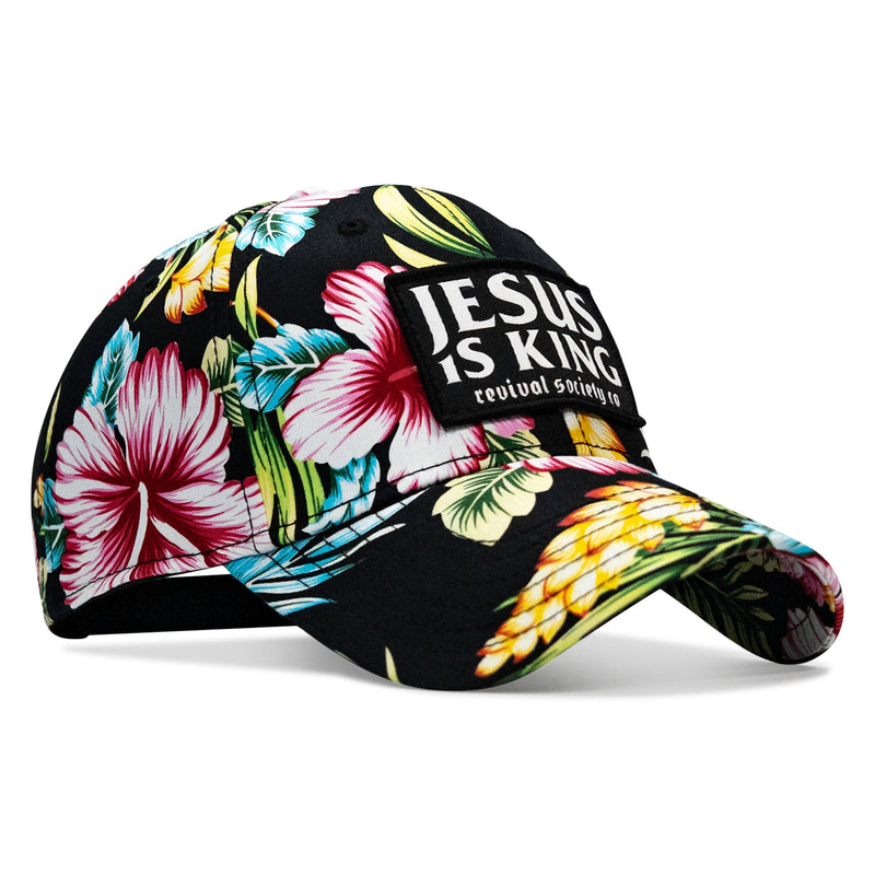 Load image into Gallery viewer, Jesus Is King Patch Snapback Hat
