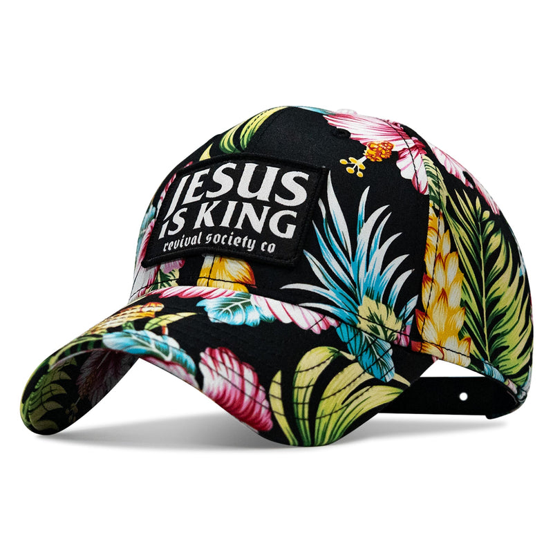 Load image into Gallery viewer, Jesus Is King Patch Snapback Hat
