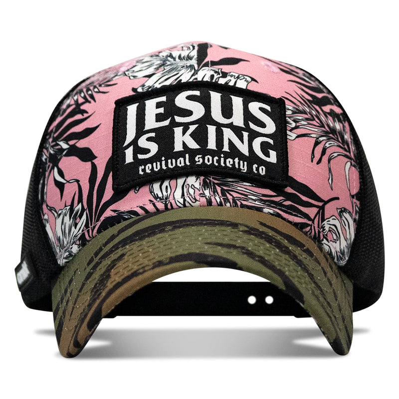 Load image into Gallery viewer, Jesus Is King Patch Original Ripstop Snapback Hat
