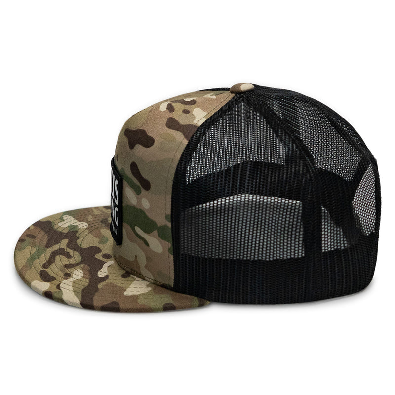 Load image into Gallery viewer, Jesus Is King Patch Flatbill Hat
