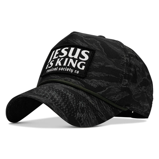 Jesus Is King Patch Weekender Snapback