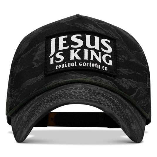 Jesus Is King Patch Weekender Snapback