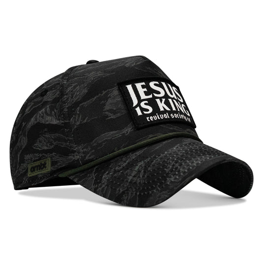 Jesus Is King Patch Weekender Snapback