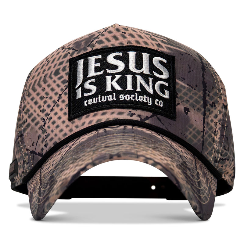 Load image into Gallery viewer, Jesus Is King Patch Weekender Snapback
