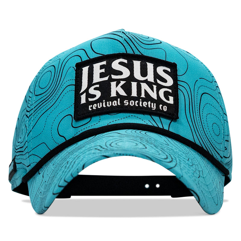 Load image into Gallery viewer, Jesus Is King Patch Weekender Snapback

