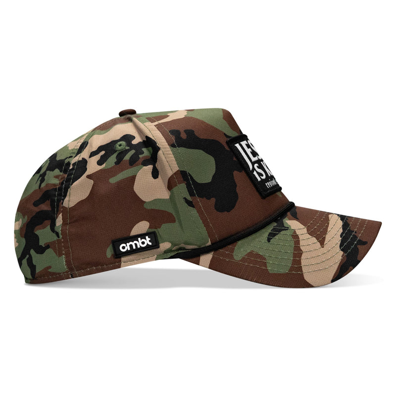 Load image into Gallery viewer, Jesus Is King Patch Weekender Snapback
