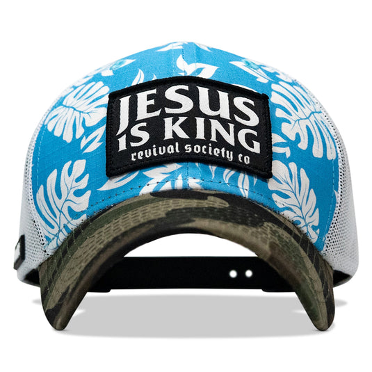 Jesus Is King Patch Original Ripstop Snapback Hat