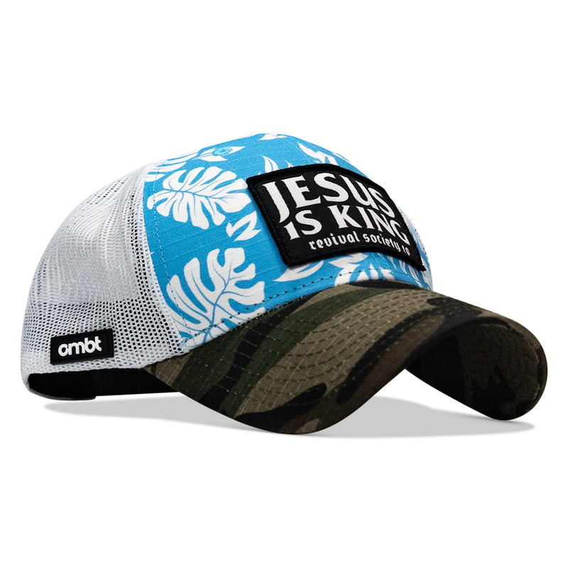Load image into Gallery viewer, Jesus Is King Patch Original Ripstop Snapback Hat
