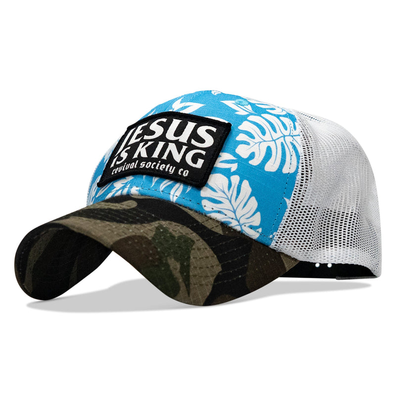 Load image into Gallery viewer, Jesus Is King Patch Original Ripstop Snapback Hat
