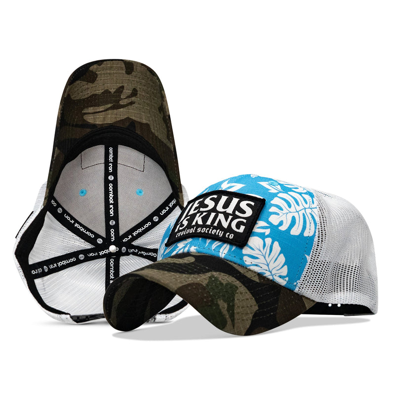 Load image into Gallery viewer, Jesus Is King Patch Original Ripstop Snapback Hat
