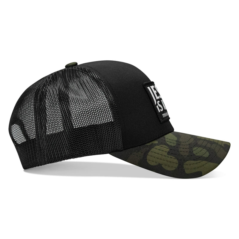 Load image into Gallery viewer, Jesus Is King Patch Snapback Hat
