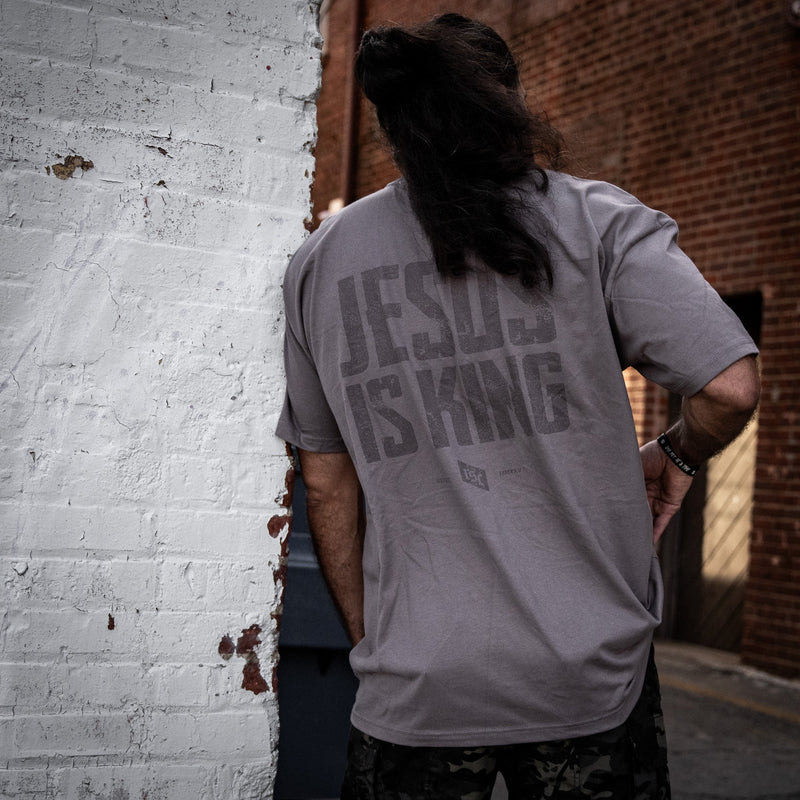 Load image into Gallery viewer, Jesus Is King Heavyweight Men's T-Shirt
