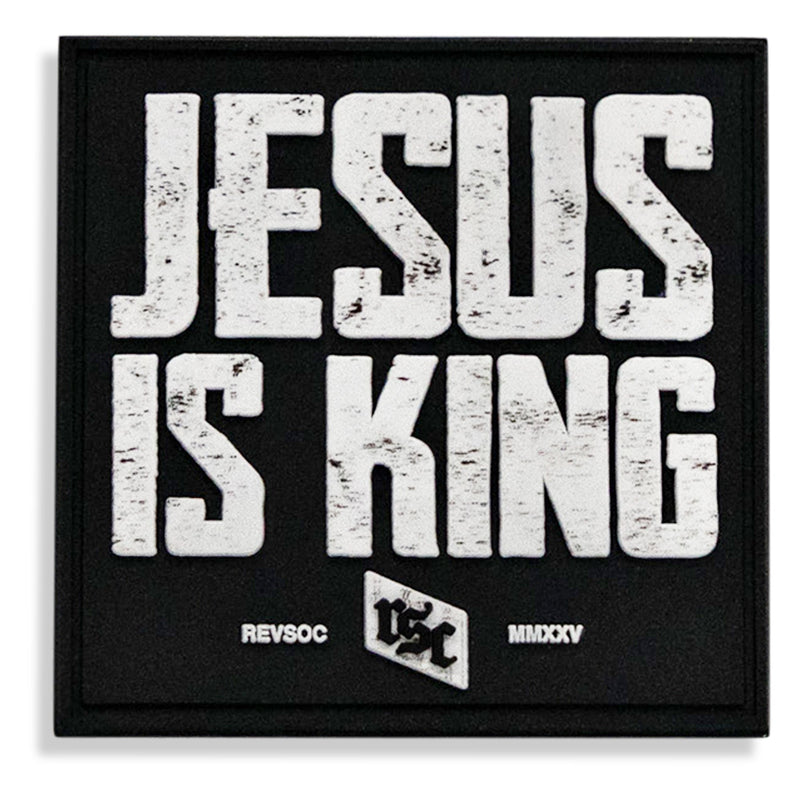 Load image into Gallery viewer, Jesus Is King PVC Patch
