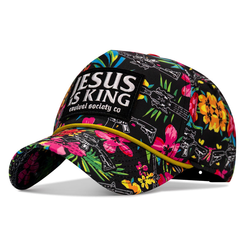 Load image into Gallery viewer, Jesus Is King Patch Weekender Snapback
