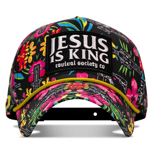 Jesus Is King Patch Weekender Snapback