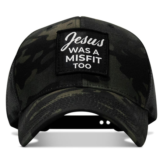 Jesus Was A Misfit Too Patch Snapback Hat