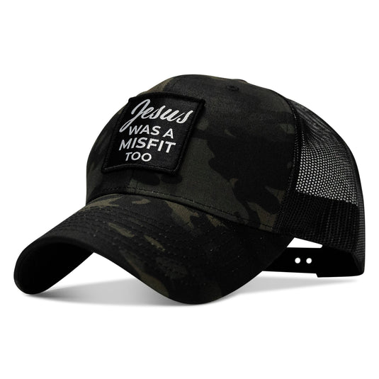 Jesus Was A Misfit Too Patch Snapback Hat