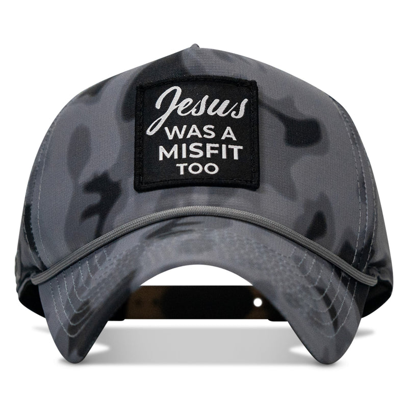 Load image into Gallery viewer, Jesus Was A Misfit Too Patch Weekender Snapback
