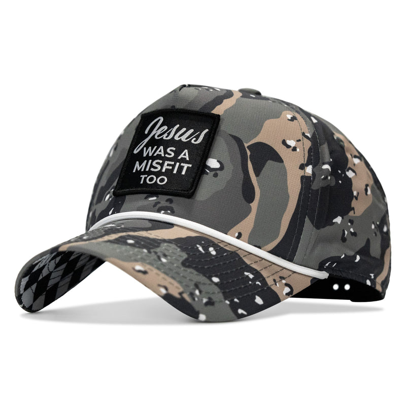 Load image into Gallery viewer, Jesus Was A Misfit Too Patch Weekender Snapback
