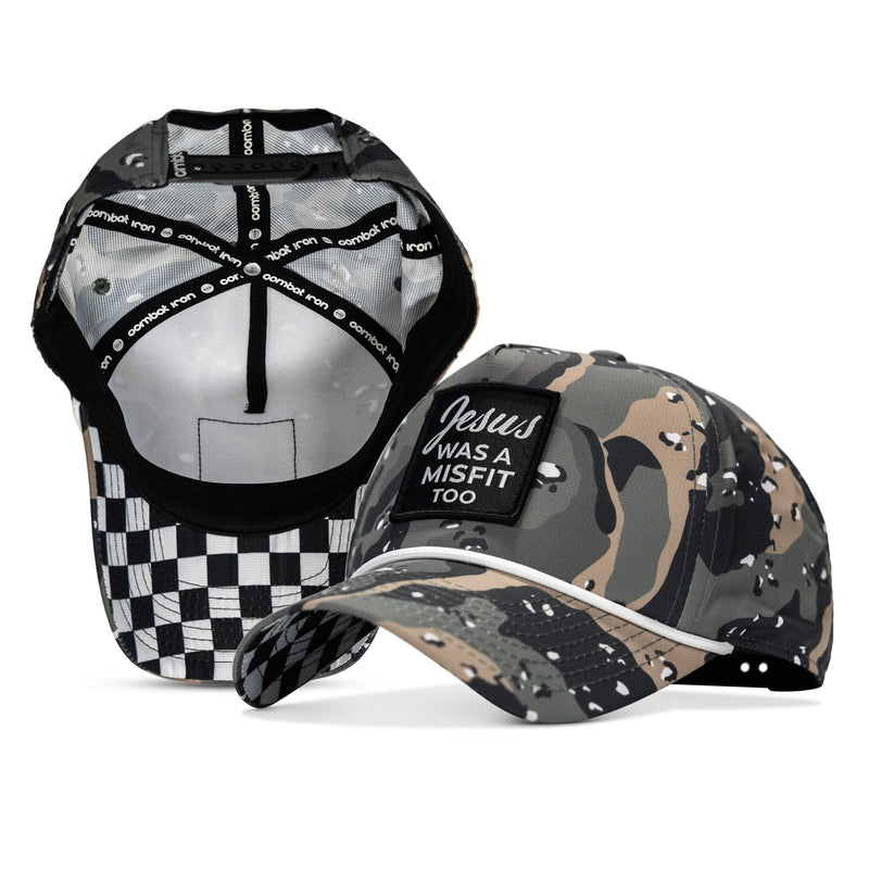 Load image into Gallery viewer, Jesus Was A Misfit Too Patch Weekender Snapback
