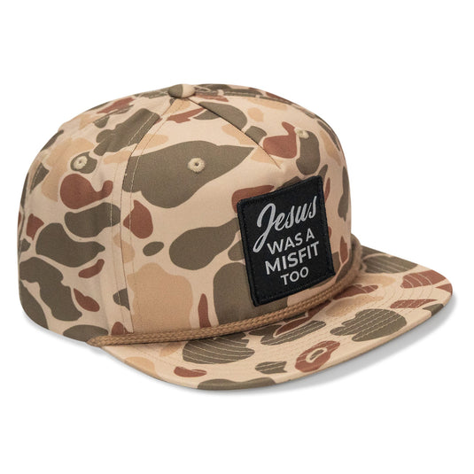 Jesus Was A Misfit Too Flatbill Hat