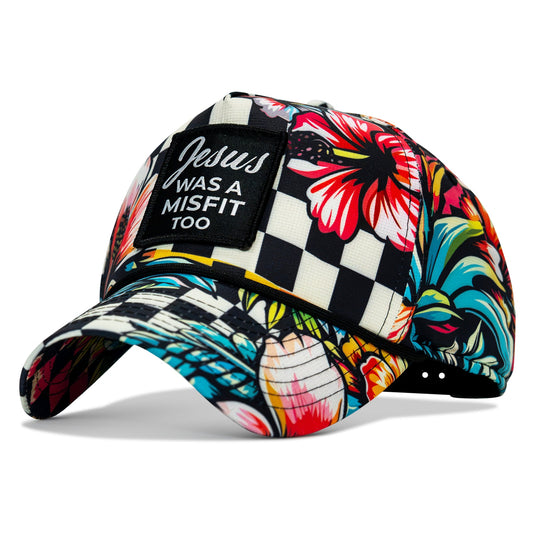 Jesus Was A Misfit Too Patch Weekender Snapback