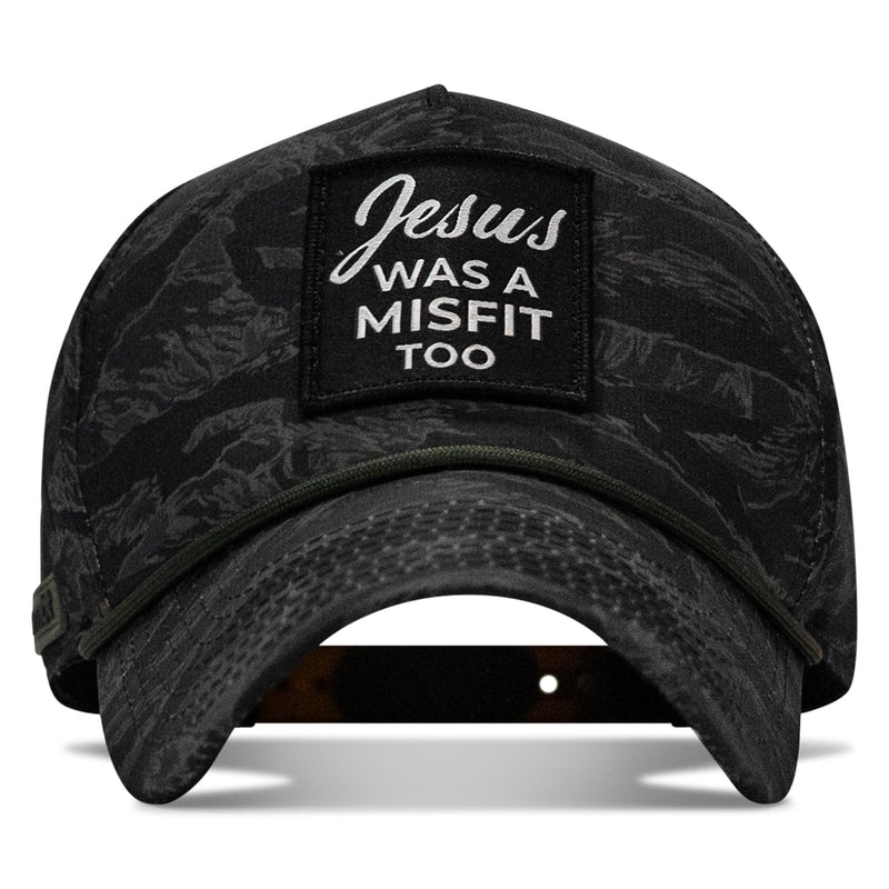 Load image into Gallery viewer, Jesus Was A Misfit Too Patch Weekender Snapback
