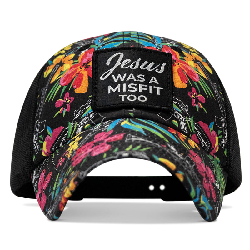 Load image into Gallery viewer, Jesus Was A Misfit Too Patch Tactical Ripstop Mesh Snapback Hat
