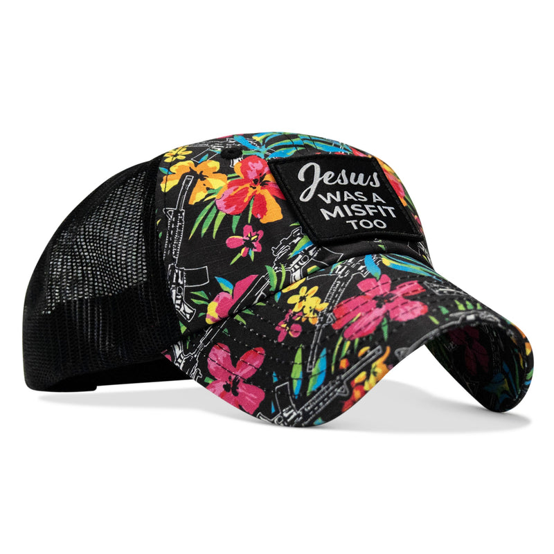 Load image into Gallery viewer, Jesus Was A Misfit Too Patch Tactical Ripstop Mesh Snapback Hat
