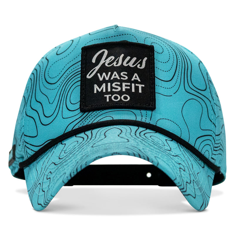 Load image into Gallery viewer, Jesus Was A Misfit Too Patch Weekender Snapback
