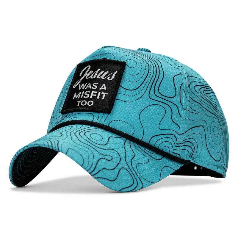 Load image into Gallery viewer, Jesus Was A Misfit Too Patch Weekender Snapback
