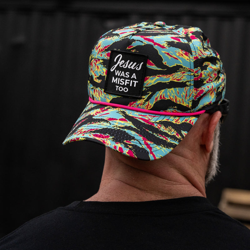 Load image into Gallery viewer, Jesus Was A Misfit Too Patch Weekender Snapback
