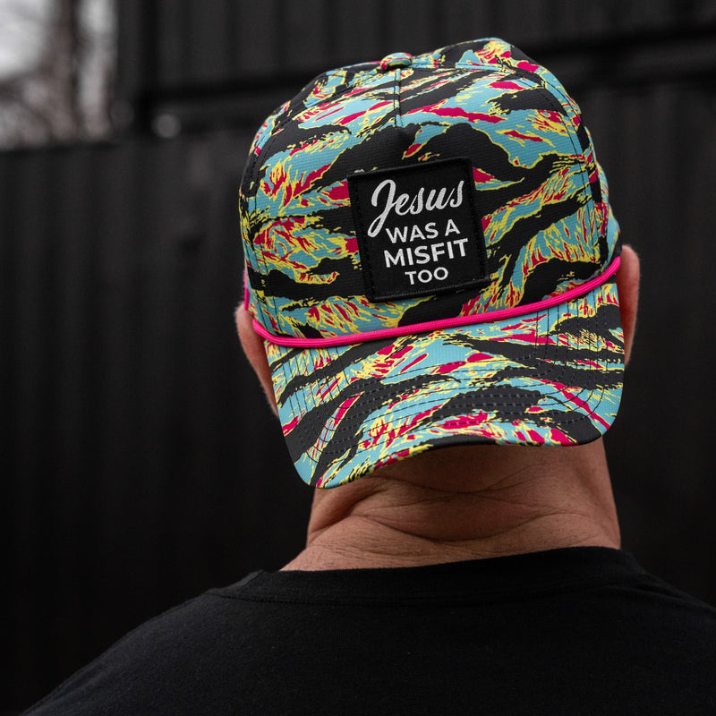 Load image into Gallery viewer, Jesus Was A Misfit Too Patch Weekender Snapback
