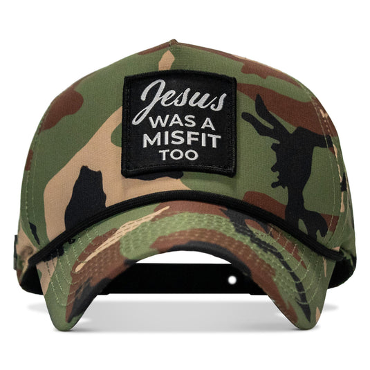 Jesus Was A Misfit Too Patch Weekender Snapback