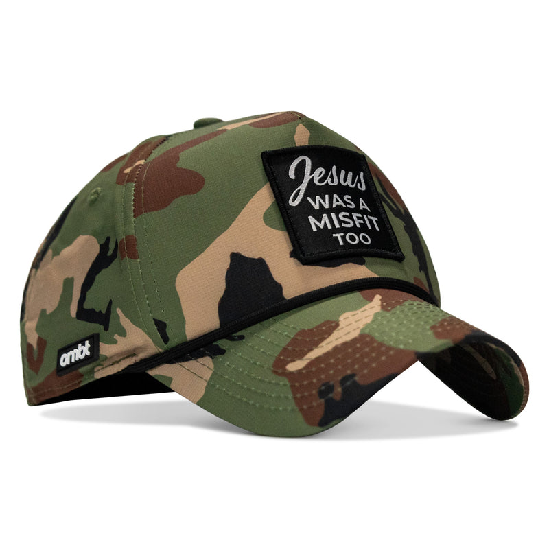 Load image into Gallery viewer, Jesus Was A Misfit Too Patch Weekender Snapback
